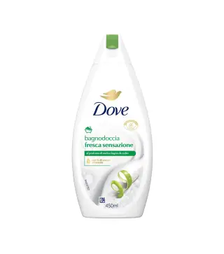 DOVE FRESCA SENSAZIONE GEL DE BAÑO 450ML