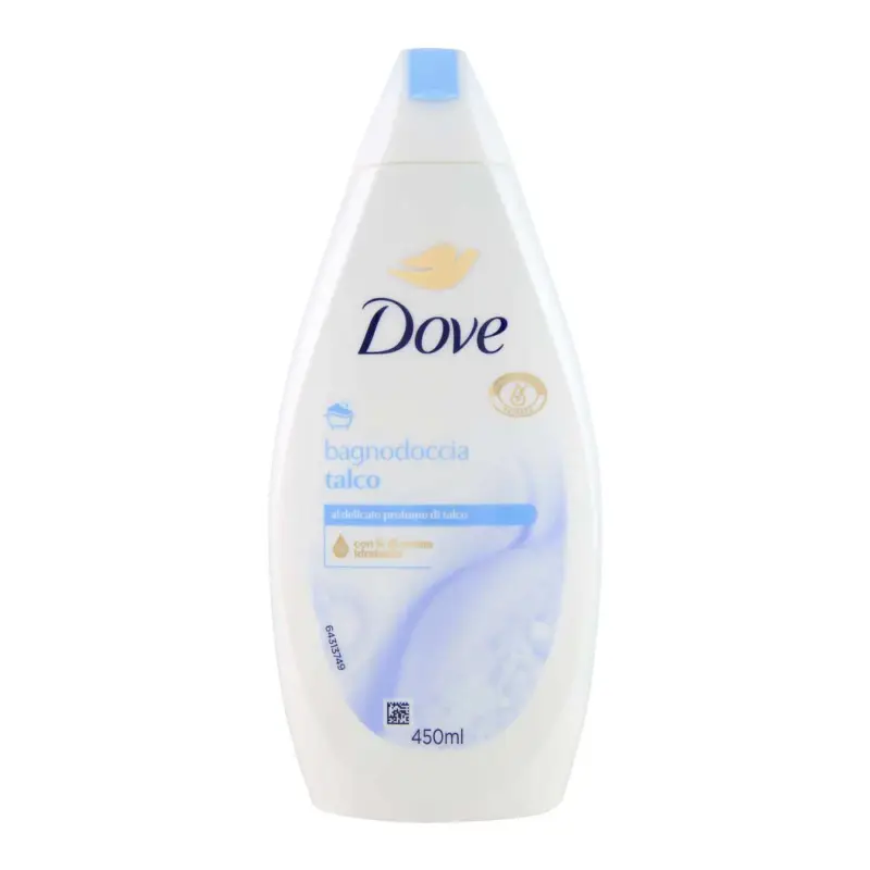 DOVE TALCO GEL DE BAÑO 450ML