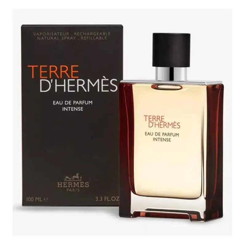 HERMES PARIS TERRE D'HERMES EAU DE PARFUM INTENSE RECHARGABLE 100ML VAPORIZADOR
