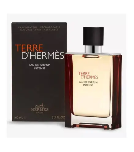 HERMES PARIS TERRE D'HERMES EAU DE PARFUM INTENSE RECHARGABLE 100ML VAPORIZADOR