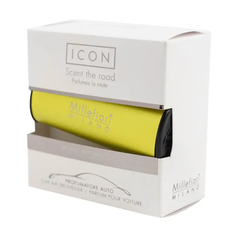 MILLEFIORI MILANO CAR AIR FRESHENER SANDALO BERGAMOTTO 1UN