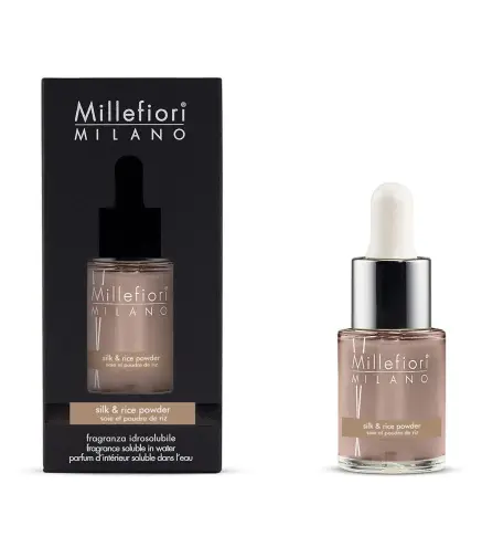 MILLEFIORI MILANO AGUA PERFUMADA SILK & RICE 15ML