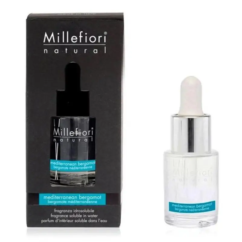 MILLEFIORI NATURAL AGUA PERFUMADA MEDITERRANEAN BERGAMOT 15ML MILLEFIORI NATURAL AGUA PERFUMADA MEDITERRANEAN BERGAMOT 15ML