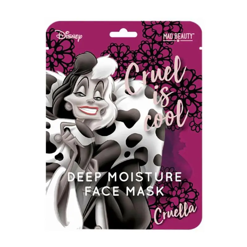 DISNEY VILLAINS CRUELLA CRUEL IS COOL MASCARILLA FACIAL 25ML