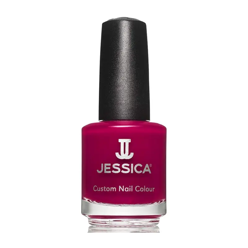 JESSICA CUSTOM NAIL COLOUR ESMALTE DE UÑAS FESTIVAL FUCSHIA AND BERRY 15ML