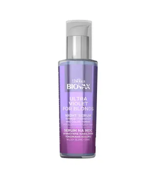 BIOTICA BIOVAX ULTRA VIOLET SERUM DE NOCHE CABELLOS RUBIOS 100ML