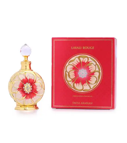 SWISS ARABIAN LAYALI ROUGE ACEITE PERFUMADO CONCENTRADO 15ML