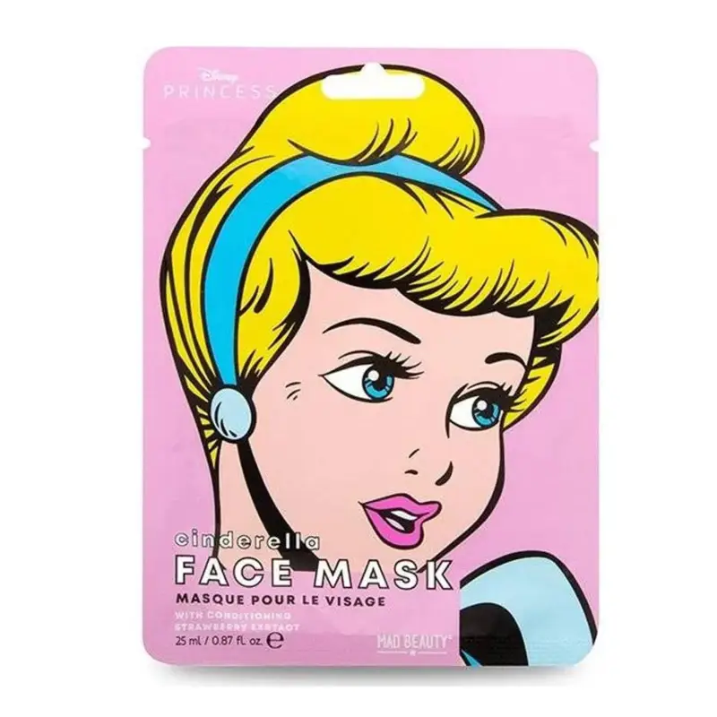 DISNEY PRINCESS CINDERELLA MASCARILLA FACIAL 1UN DISNEY PRINCESS CINDERELLA MASCARILLA FACIAL 1UN