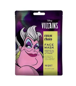 DISNEY VILLAINS CAUSE CHAOS MASCARILLA FACIAL 1UN