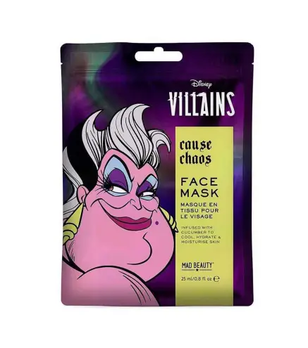 DISNEY VILLAINS CAUSE CHAOS MASCARILLA FACIAL 1UN
