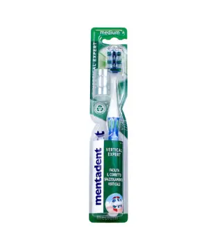 MENTADENT MEDIUM VERTICAL EXPERT CEPILLO DE DIENTES 1UN