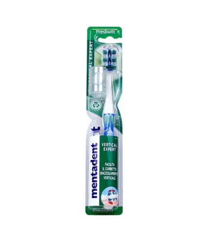 MENTADENT MEDIUM VERTICAL EXPERT CEPILLO DE DIENTES 1UN