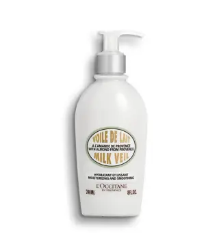 LOCCITANE WITH ALMOND MOISTURIZING AND SMOOTHING MILK VEIL 240UN