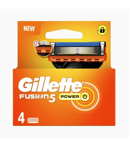 GILLETTE FUSION 5 POWER CUCHILLA RECAMBIO PACK 4U