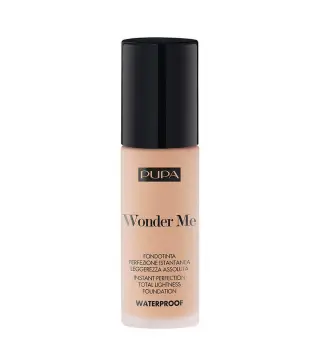 PUPA WONDER ME TOTAL LIGHTNESS FOUNDATION 030 MEDIUM BEIGE WATERPROOF 1UN