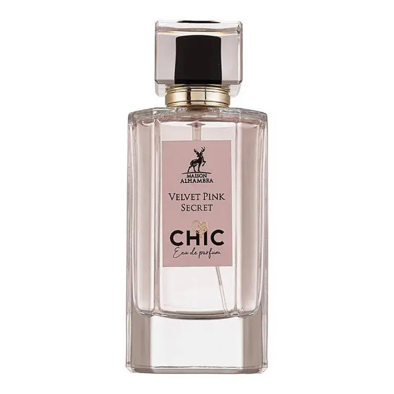 MAISON ALHAMBRA VELVET PINK SECRET CHIC EAU DE PARFUM 100ML