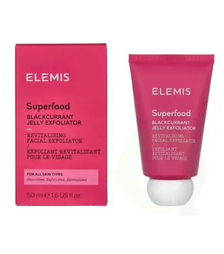 ELEMIS SUPERFOOD BLACKCURRANT JELLY EXFOLIANTE TODO TIPO DE PIELES 50ML
