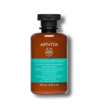 APIVITA OILY ROOTS DRY ENDS CHAMPU 250ML