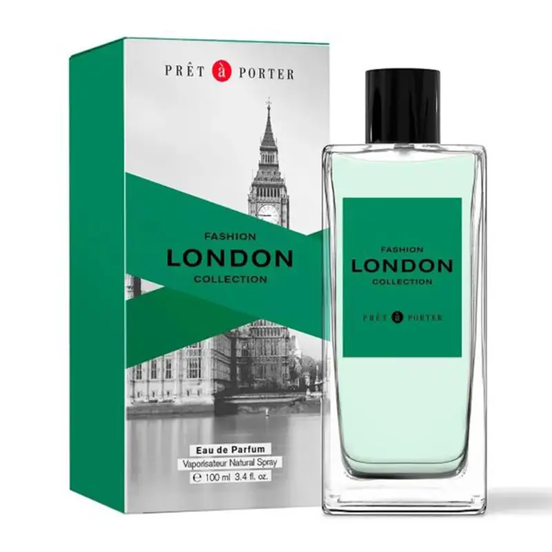 PRET A PORTER FASHION LONDON COLLECTION EAU DE PARFUM 100ML VAPORIZADOR PRET A PORTER FASHION LONDON COLLECTION EAU DE PARFUM 100ML VAPORIZADOR