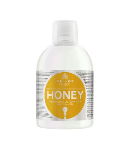 KALLOS HONEY CHAMPU REPARADOR CON EXTRACTO PURO DE MIEL 1000ML