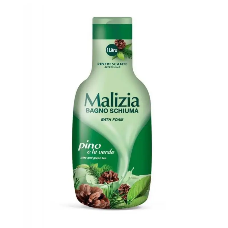 MALIZIA PINO Y TE VERDE ESPUMA DE BAÑO 1000ML