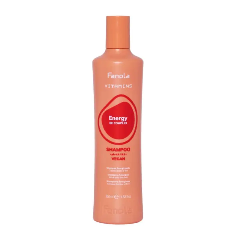 FANOLA VITAMINS ENERGY BE COMPLEX CHAMPU VEGANO 350ML FANOLA VITAMINS ENERGY BE COMPLEX CHAMPU VEGANO 350ML