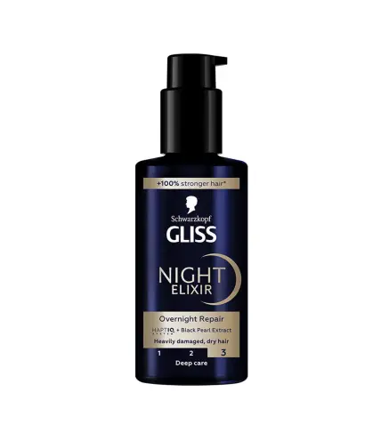 SCHWARZKPOF GLISS NIGHT SERUM CAPILAR CABELLO SECO 1UN