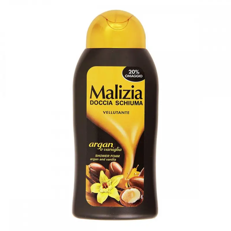 MALIZIA ARGAN Y VAINILLA GEL DE BAÑO 300ML MALIZIA ARGAN Y VAINILLA GEL DE BAÑO 300ML