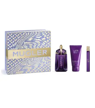 THIERRY MUGLER ALIEN EAU DE PARFUM 60ML VAPORIZADOR + LOCION CORPORAL 50ML + MINIATURA EAU DE PARFUM 10ML VAPORIZADOR