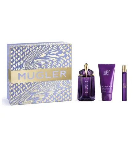 THIERRY MUGLER ALIEN EAU DE PARFUM 60ML VAPORIZADOR + LOCION CORPORAL 50ML + MINIATURA EAU DE PARFUM 10ML VAPORIZADOR