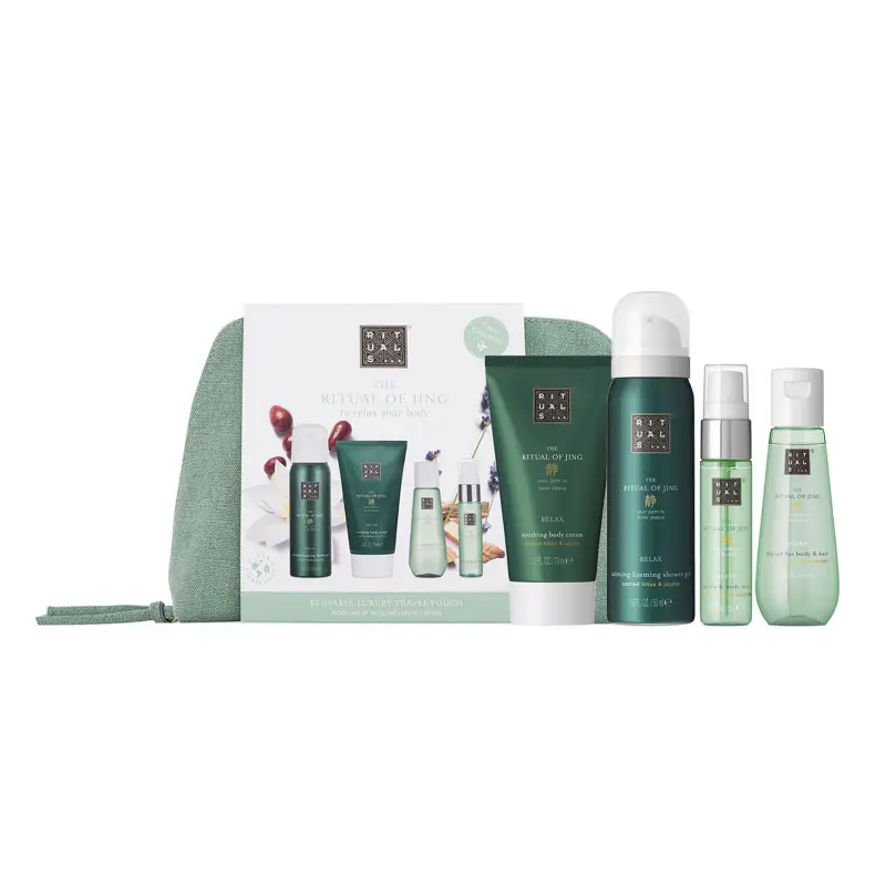 RITUALS THE RITUAL OF JING CREMA CORPORAL 4ML + GEL DE BAÑO LIMPIADOR 50ML + ACEITE CORPORAL ACEITE CORPORAL + SPRAY