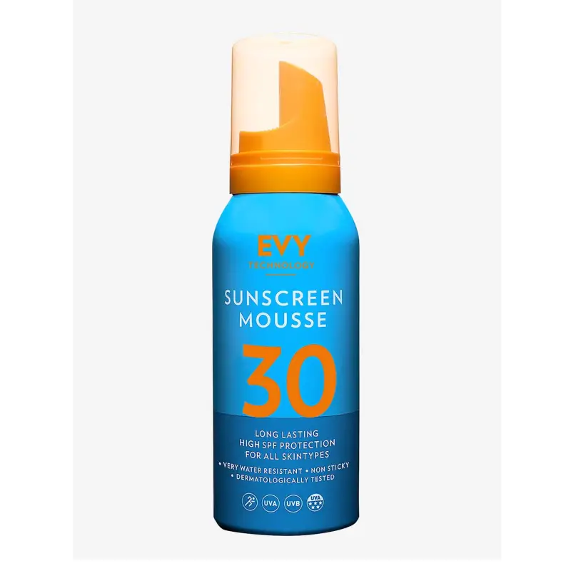 EVY TECHNOLOGY SPF30 ESPUMA PROTECTORA PARA TODO TIPO DE PIELES 100ML EVY TECHNOLOGY SPF30 ESPUMA PROTECTORA PARA TODO TIPO DE PIELES 100ML