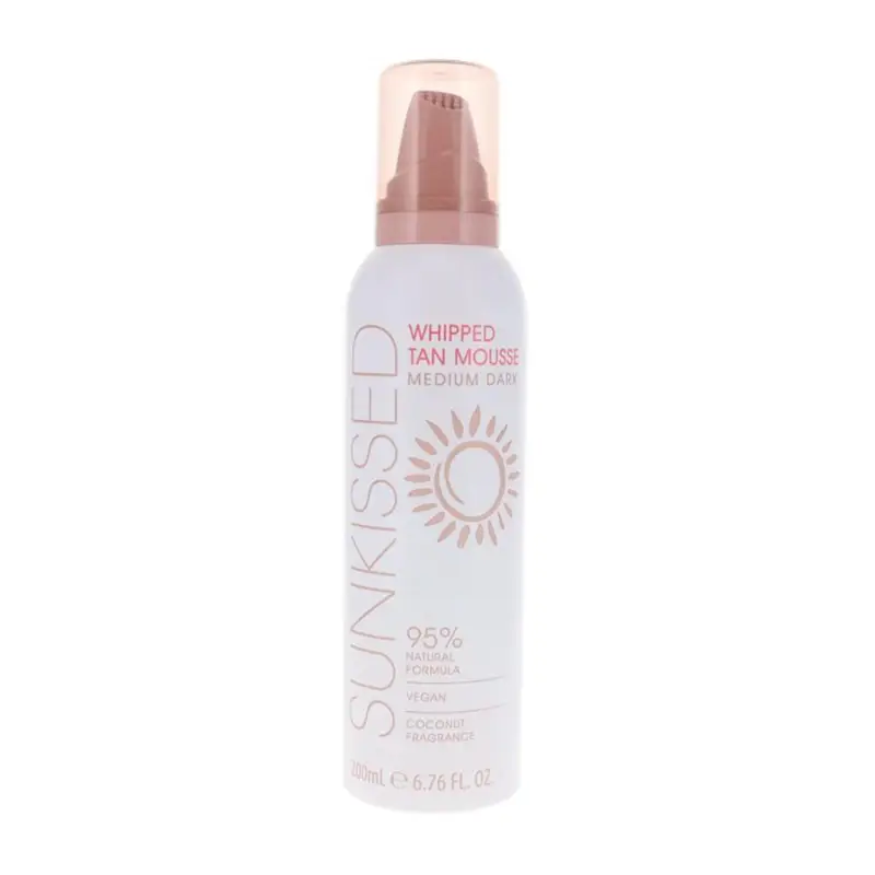 SUNKISSED WHIPPED TAN MOUSSE MEDIUM DARK SPRAY 200ML VAPORIZADOR