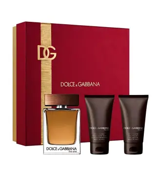 DOLCE GABBANA THE ONE POUR HOMME EAU DE TOILETTE 100ML VAPORIZADOR + BALSAMO AFTER SHAVE 50ML + GEL DE BAÑO 50ML
