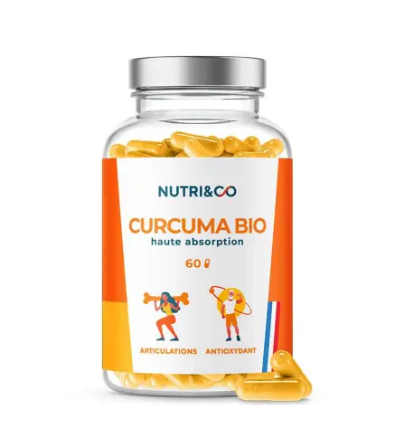 NUTRI & CO CURCUMA BIO SUPLEMENTO ALIMENTICIO 60UN