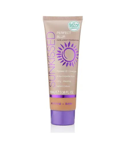 SUNKISSED PERFECT BLUR BASE MEDIUM-DARK 100ML