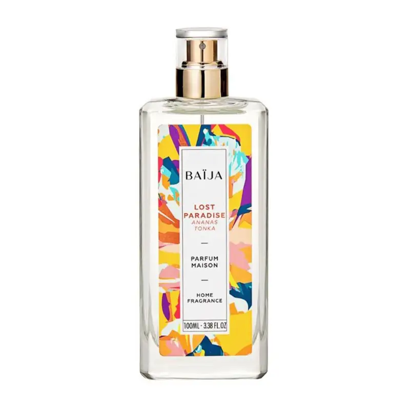 HOME FRAGRANCE BAIJA LOST PARADISE SPRAY ANANAS TONKA 100ML VAPORIZADOR HOME FRAGRANCE BAIJA LOST PARADISE SPRAY ANANAS TONKA 100ML VAPORIZADOR