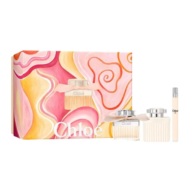 CHLOE SIGNATURE EAU DE PARFUM 100ML + LOCION CORPORAL PERFUMADA 100ML + EAU DE PARFUM MINI 5ML CHLOE SIGNATURE EAU DE PARFUM 100ML + LOCION CORPORAL PERFUMADA 100ML + EAU DE PARFUM MINI 5ML