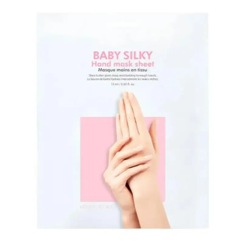 HOLIKA HOLIKA BABY SILKY HAND MASK SHEET 15ML HOLIKA HOLIKA BABY SILKY HAND MASK SHEET 15ML