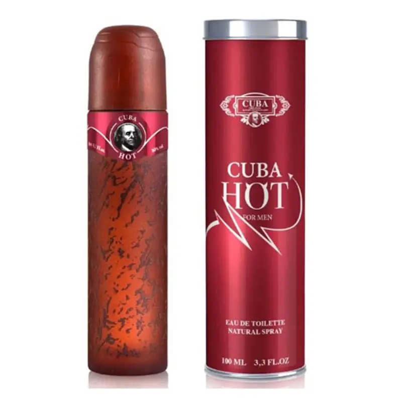 CUBA HOT FOR MEN EAU DE TOILETTE 100ML VAPORIZADOR CUBA HOT FOR MEN EAU DE TOILETTE 100ML VAPORIZADOR
