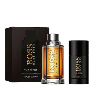HUGO BOSS THE SCENT EAU DE TOILETTE 100ML VAPORIZADOR + DESODORANTE STICK 75ML