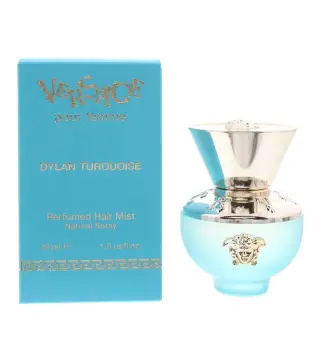 VERSACE POUR FEMME DYLAN TURQUOISE SPRAY CAPILAR PERFUMADO 30ML VAPORIZADOR