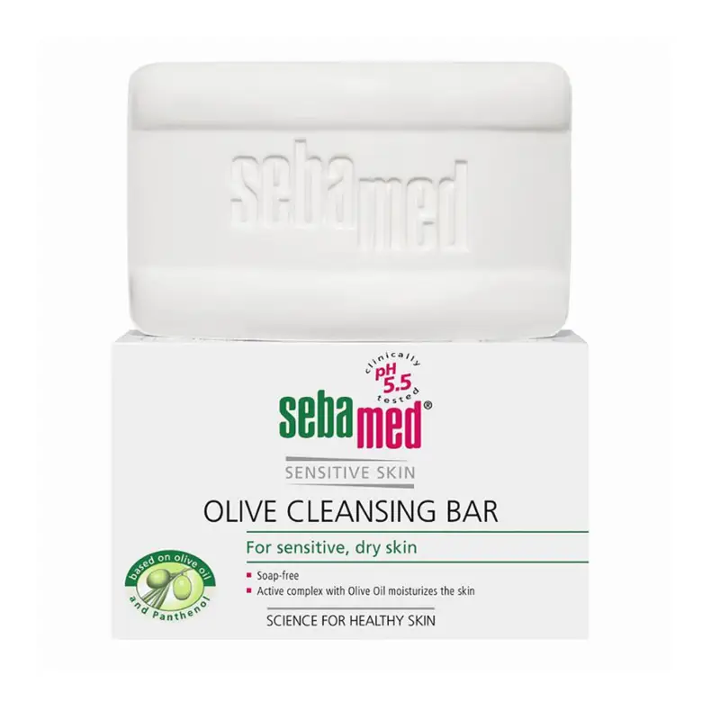 SEBAMED SENS.SKIN OLIVE PASTILLA DE JABON PIELES SECAS 150GR