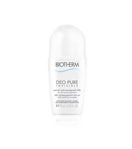 BIOTHERM PURE DESODORANTE ROLL-ON INVISIBLE 75ML