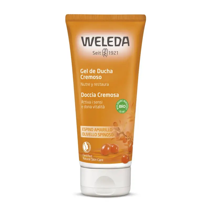 WELEDA ESPINO AMARILLO GEL DE DUCHA CREMOSO 200ML WELEDA ESPINO AMARILLO GEL DE DUCHA CREMOSO 200ML
