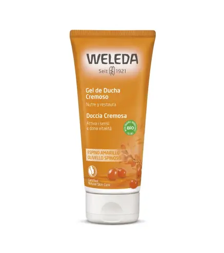 WELEDA ESPINO AMARILLO GEL DE DUCHA CREMOSO 200ML