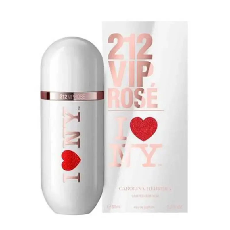 CAROLINA HERRERA 212 VIP ROSE I LOVE NY EAU DE PARFUM EDICION LIMITADA 100ML VAPORIZADOR