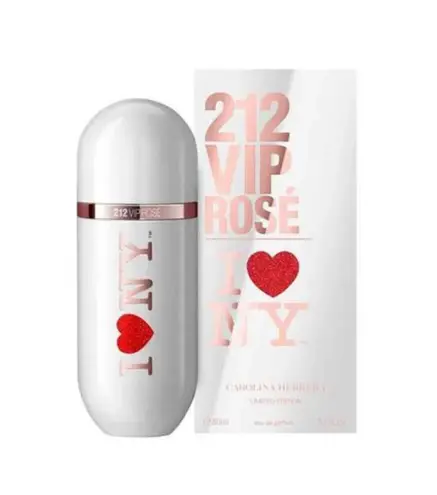 CAROLINA HERRERA 212 VIP ROSE I LOVE NY EAU DE PARFUM EDICION LIMITADA 100ML VAPORIZADOR