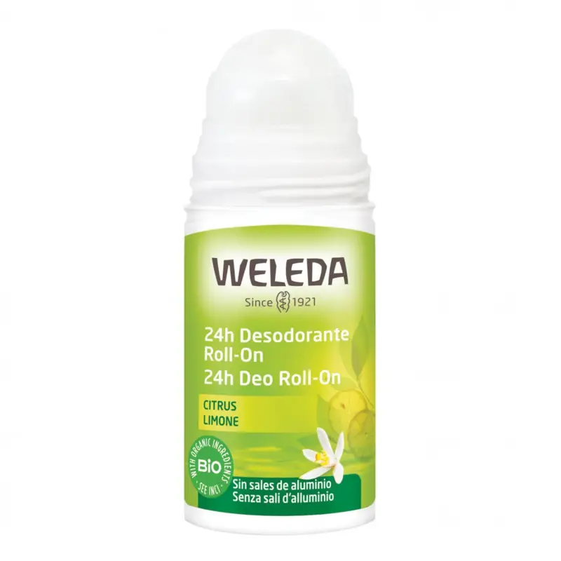 WELEDA LIMON DESODORANTE ROLL-ON 24H 50ML WELEDA LIMON DESODORANTE ROLL-ON 24H 50ML