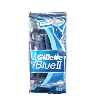 GILLETTE BLUE II PACK 10 UNIDADES